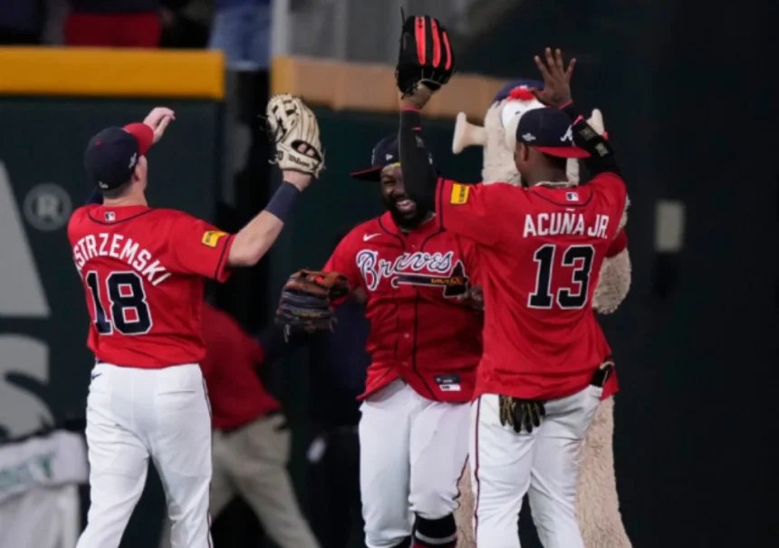 Bravos de Atlanta eliminan a los Filis de Filadelfia y avanzan ante Dodgers