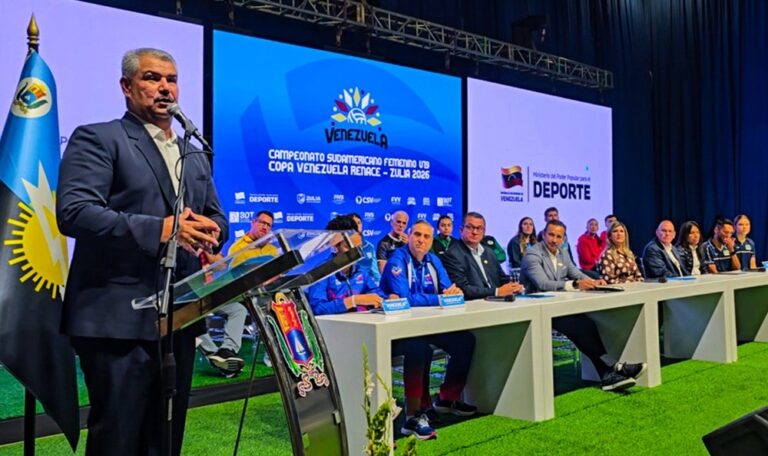 Gobernación del Zulia presentó el Campeonato Sudamericano Femenino Sub-19