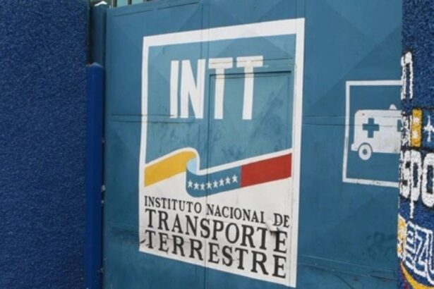 INTT ejecutará cierres parciales en la avenida Teherán por trabajos viales