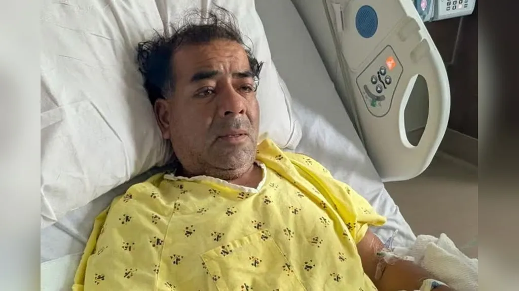 Agente de ICE imputado: Miguel Parra Hernández, en una cama de hospital de Houston tras el atropello del 10 de octubre