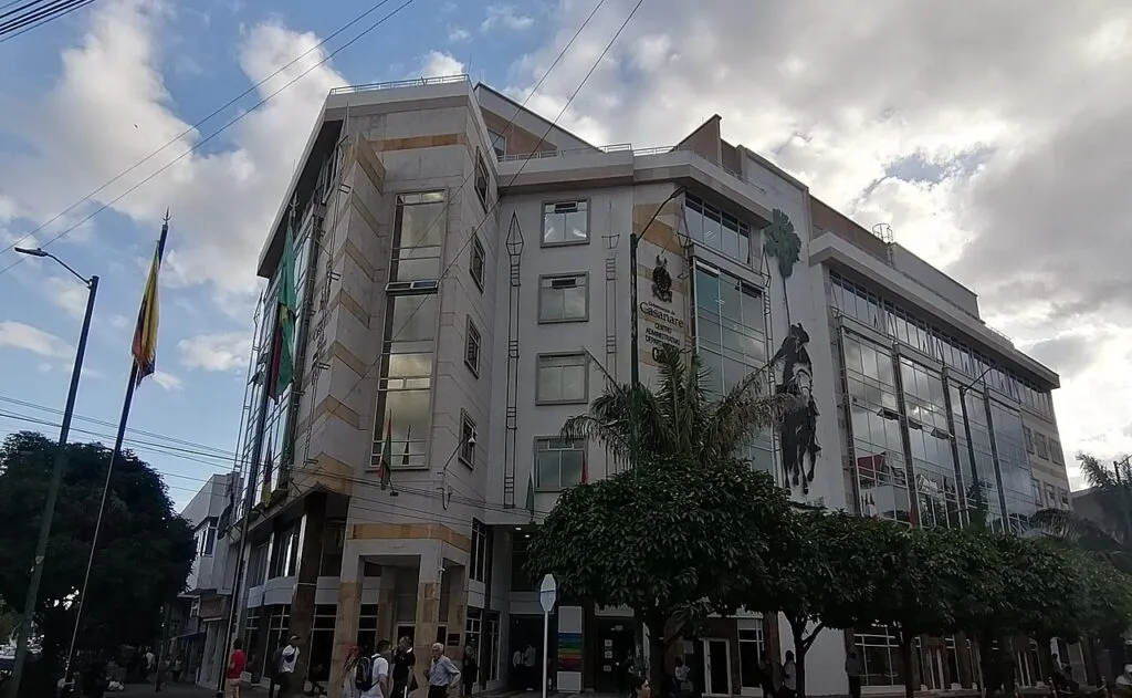 alcaldes de Casanare amenazados: sede de la Gobernación de Casanare en Yopal, capital del departamento