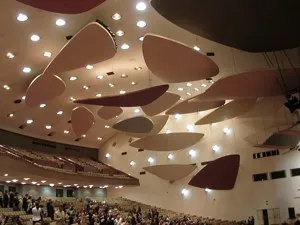 El Aula Magna de la UCV, en Caracas, símbolo de la universidad cuyos profesores piden que las utilidades se calculen sobre el ingreso mínimo integral
