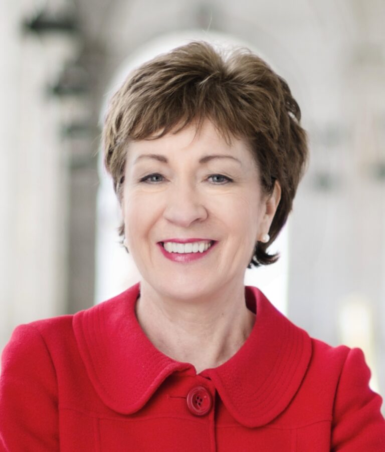 Susan Collins, la senadora de Maine que anunció la exención de aranceles a Canadá