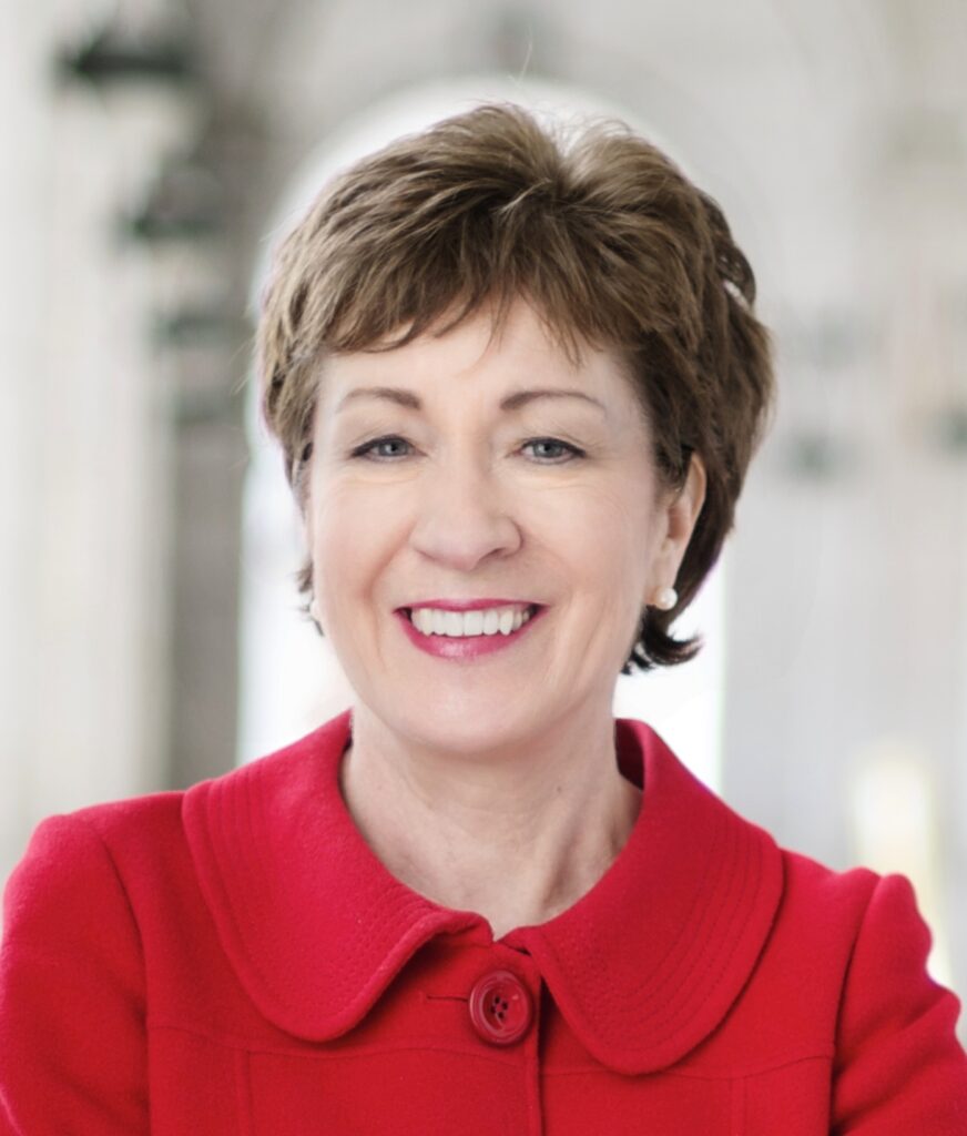 Susan Collins, la senadora de Maine que anunció la exención de aranceles a Canadá