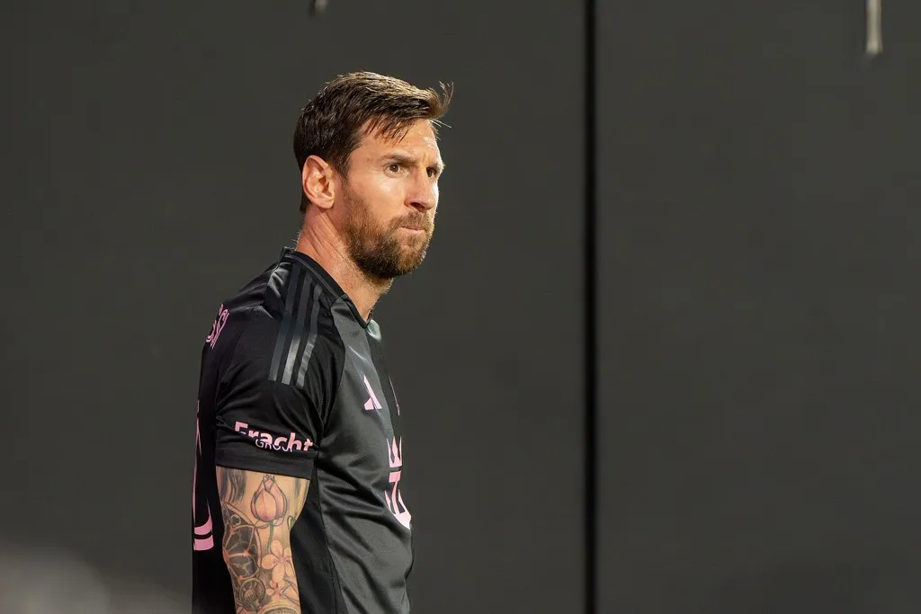Lionel Messi con la camiseta del Inter Miami, el equipo que abre el calendario de la MLS Sprint Season 2027 ante Cincinnati