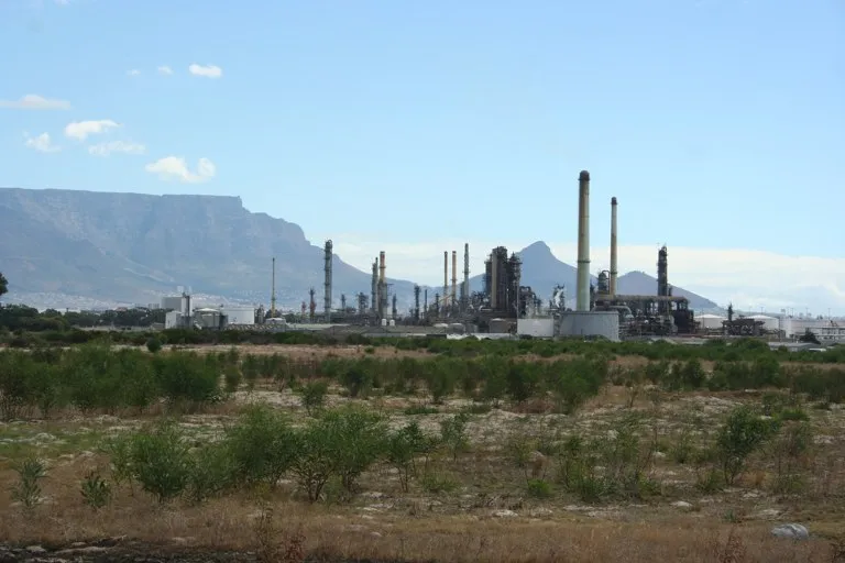 Chevron en Venezuela: una refinería de la petrolera estadounidense, en una imagen de archivo