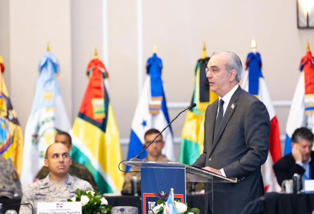 Coalición de las Américas contra los cárteles: el presidente Luis Abinader habla en la apertura de la conferencia en Santo Domingo