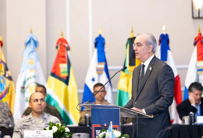 Coalición de las Américas contra los cárteles: el presidente Luis Abinader habla en la apertura de la conferencia en Santo Domingo
