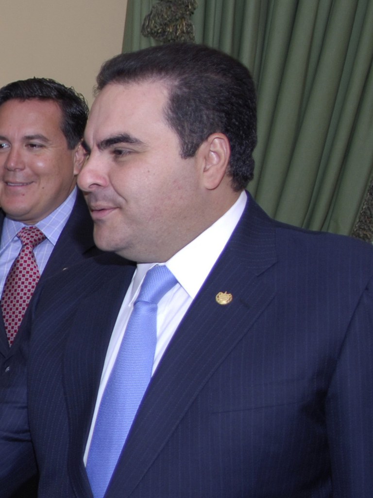 Condena de Elías Antonio Saca: el expresidente de El Salvador Elías Antonio Saca en una fotografía de 2007