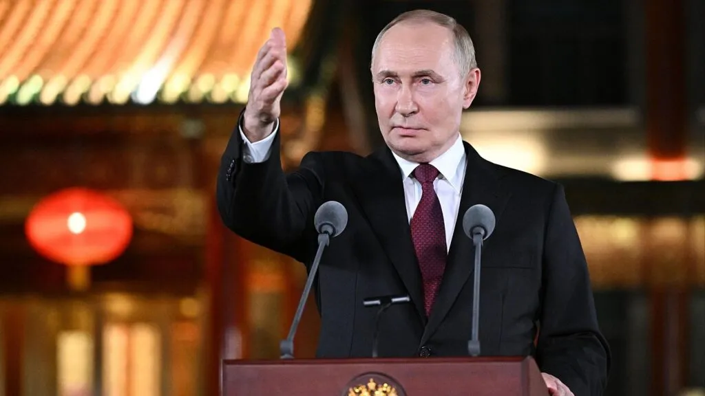 Cooperación energética con Venezuela: Vladímir Putin durante un discurso (imagen de archivo)