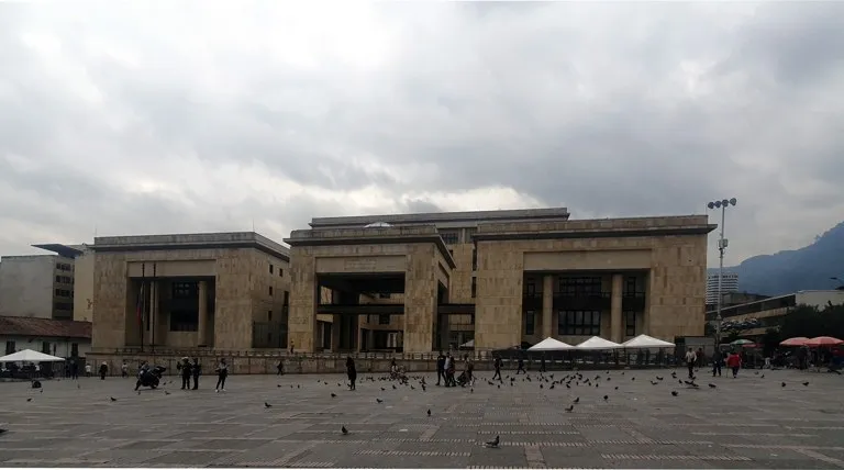 Deicy Jiménez ante la Corte Suprema: Palacio de Justicia de Colombia en Bogotá, donde rindió su declaración contra Petro