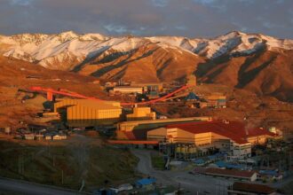 Mina El Teniente de Codelco en Chile donde un alud de barro afectó a tres trabajadores