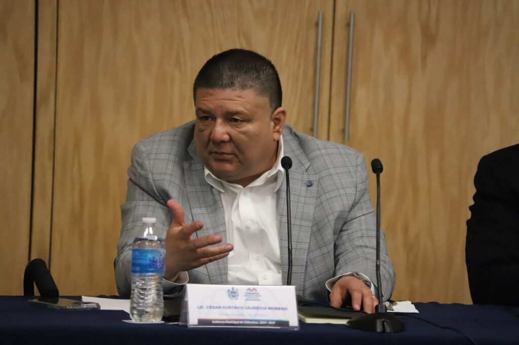 César Gustavo Jáuregui Moreno, exfiscal de Chihuahua detenido este sábado por el caso de los agentes de la CIA