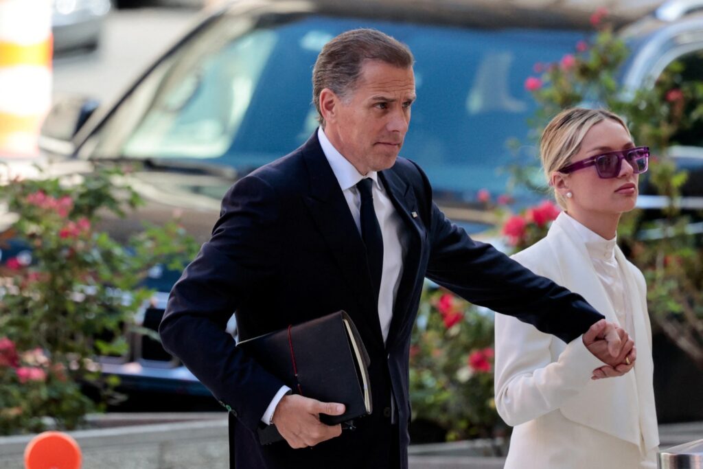 exfuncionarios del FBI: Hunter Biden llega a la corte federal de Wilmington durante su juicio de 2024