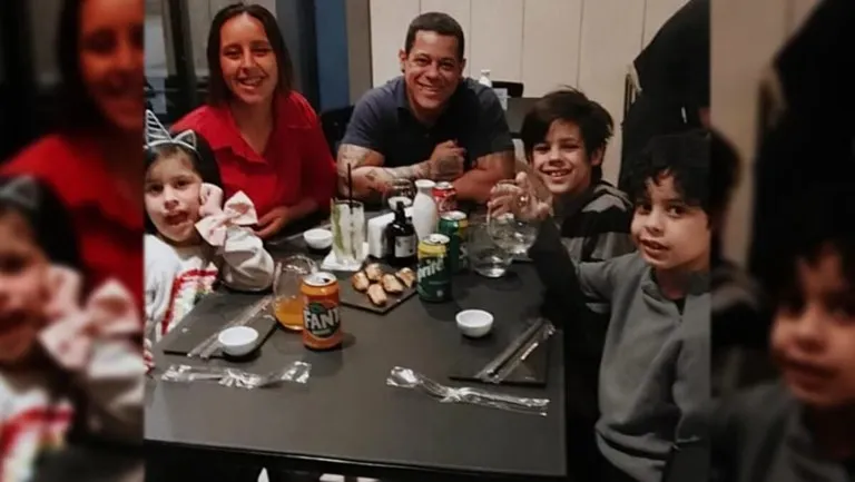La familia venezolana en Argentina hallada sin vida en Merlo: la pareja y sus tres hijos en una foto familiar