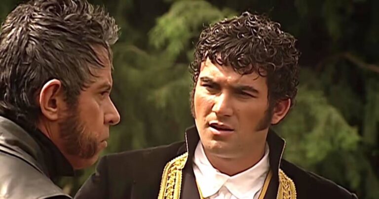 José Luis Reséndez en una escena de su etapa como actor de telenovelas
