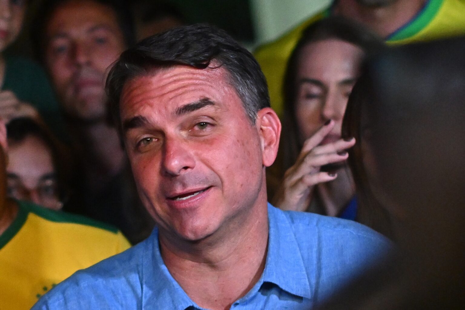 Ronaldo Caiado respalda la candidatura presidencial de Flávio Bolsonaro Ronaldo Caiado respalda la candidatura presidencial de Flávio Bolsonaro
