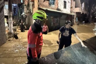 Inundaciones por las fuertes lluvias en Medellín del 9 de octubre de 2026