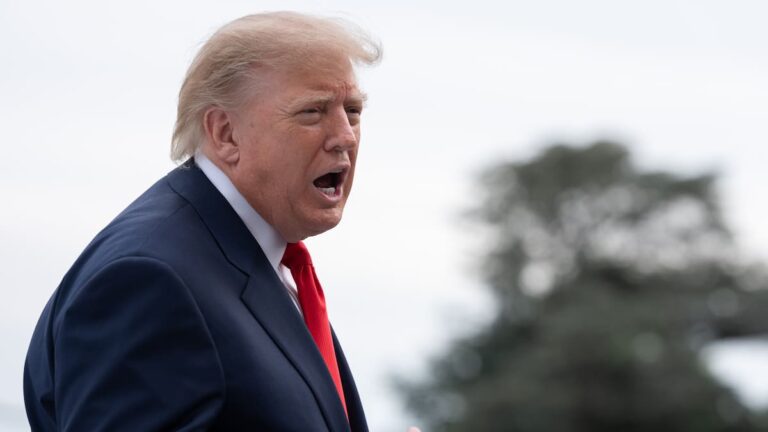 Donald Trump habla en un mitin tras llamar "corrupto" al comité del Nobel de la Paz