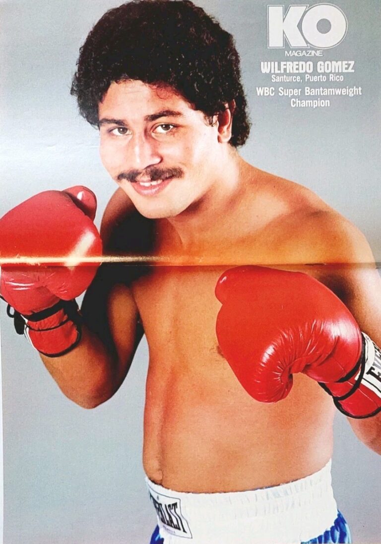 Wilfredo Bazooka Gómez, campeón mundial puertorriqueño de boxeo