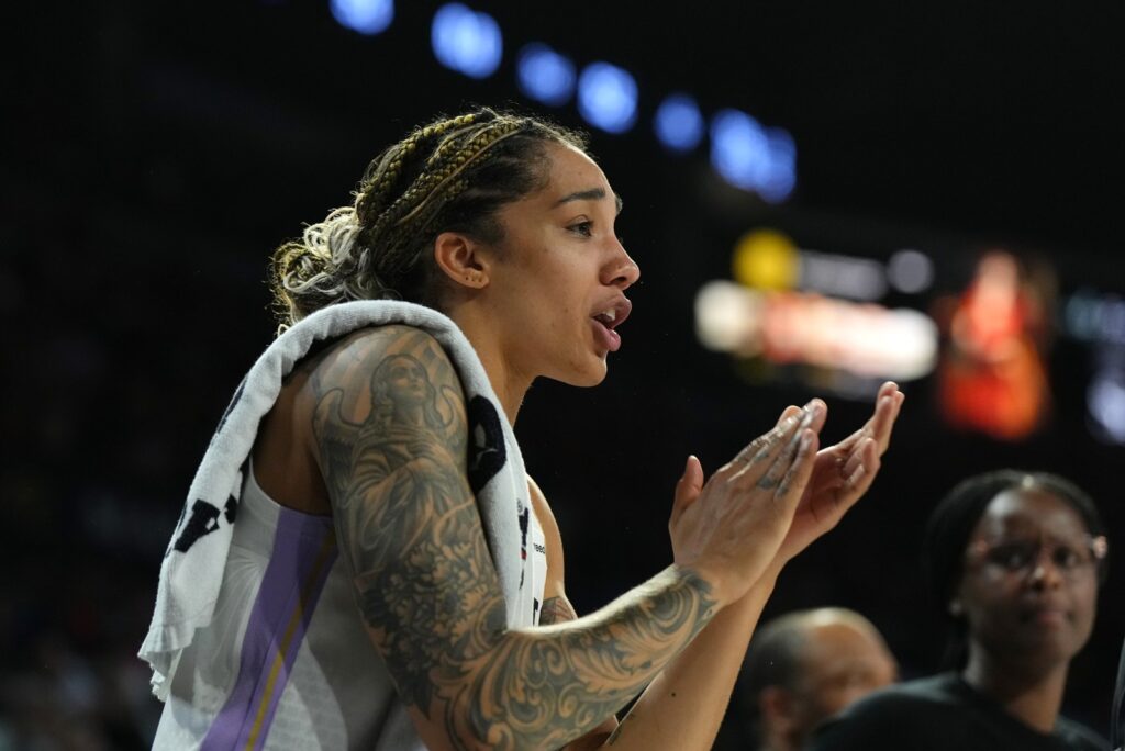 Gabby Williams, estrella de las Golden State Valkyries, en las Finales de la WNBA