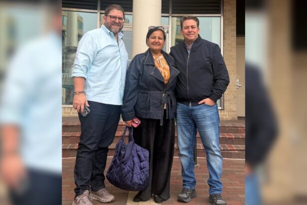 Gustavo Duque se reunió con Dinorah Figuera en Washington