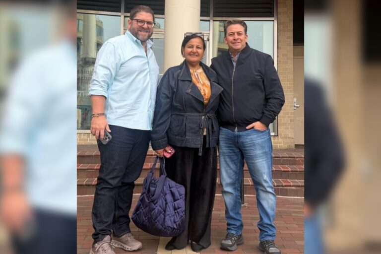 Gustavo Duque se reunió con Dinorah Figuera en Washington