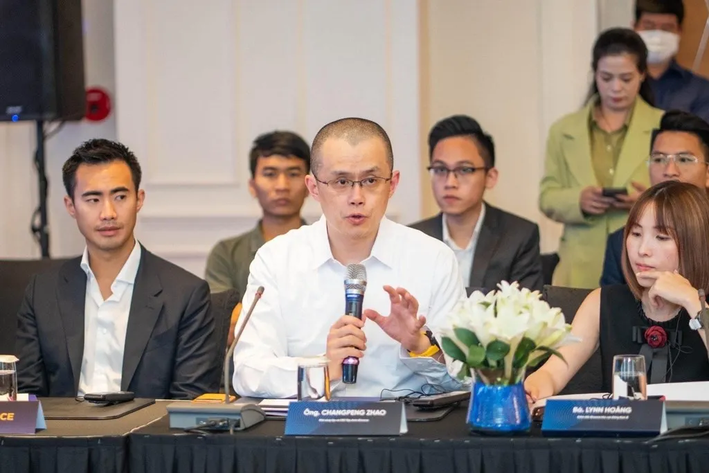 Hackeo a Binance: Changpeng Zhao (CZ), fundador del exchange, en una conferencia