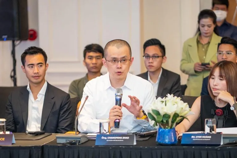 Hackeo a Binance: Changpeng Zhao (CZ), fundador del exchange, en una conferencia