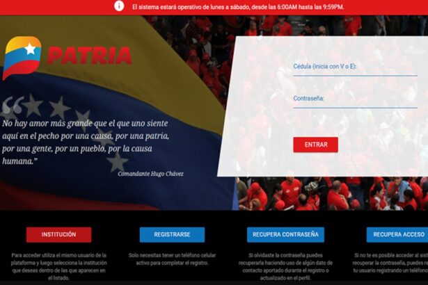 Ingreso Integral de octubre: portal de acceso del Sistema Patria en Venezuela