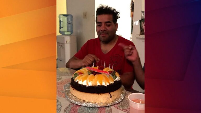 inmigrante atropellado por ICE en Houston, Miguel Parra-Hernández, en una foto familiar antes del operativo en el que resultó herido