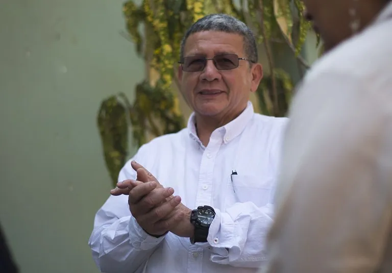 JEP imputa a Pablo Catatumbo: el exnegociador de las FARC, en una foto de archivo