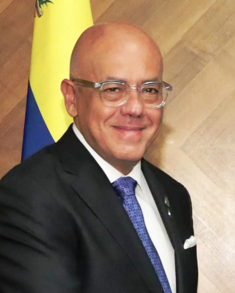 Jorge Rodríguez en Ginebra: el presidente de la Asamblea Nacional de Venezuela, en una imagen de archivo