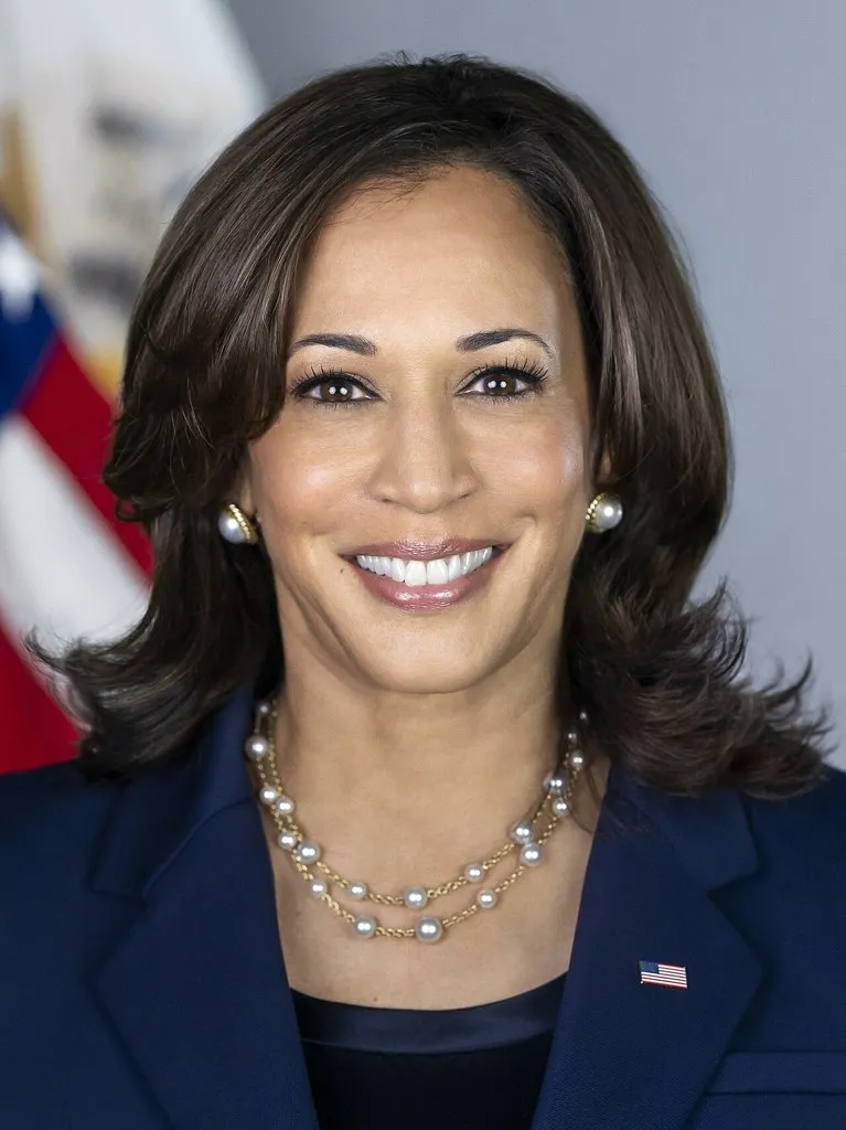 Kamala Harris en Georgia: retrato oficial de la exvicepresidenta de Estados Unidos Kamala Harris