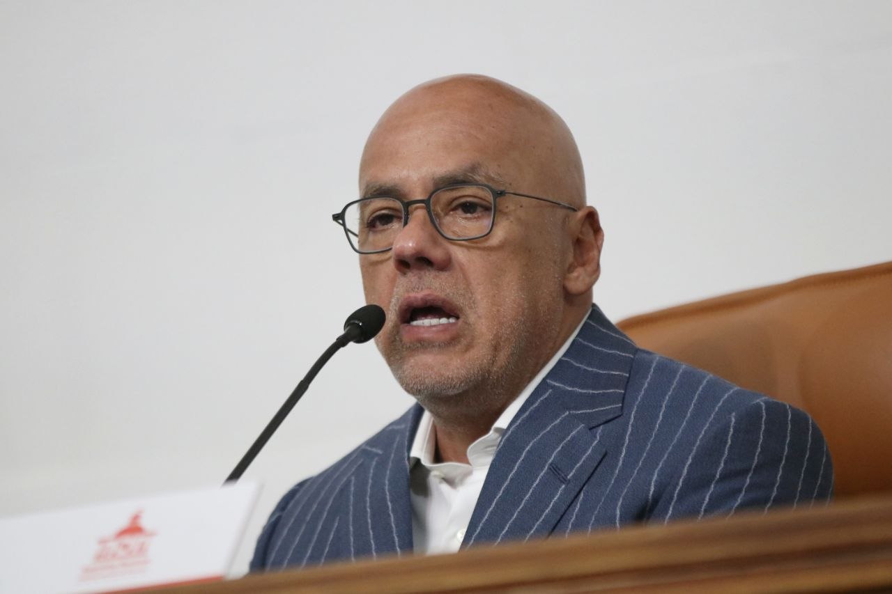 Jorge Rodríguez, presidente de la Asamblea Nacional, anuncia el envío al TSJ de la reforma de la Ley contra el Odio