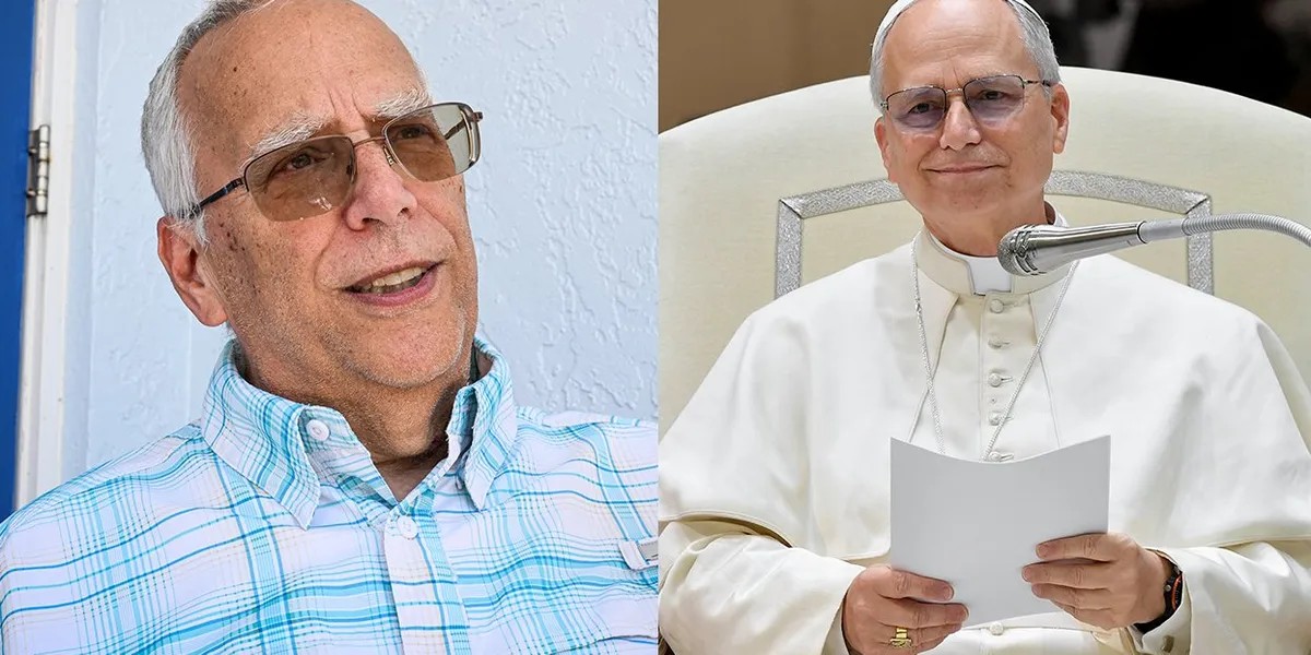 Louis Prevost, hermano de León XIV, junto al pontífice: el hermano de León XIV recayó de un mieloma múltiple