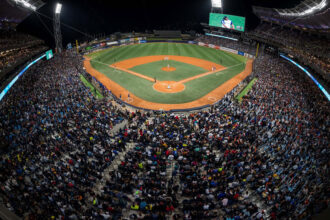 Estadio Monumental Simón Bolívar de Caracas durante un partido de la LVBP en vivo en La Noticia de Hoy
