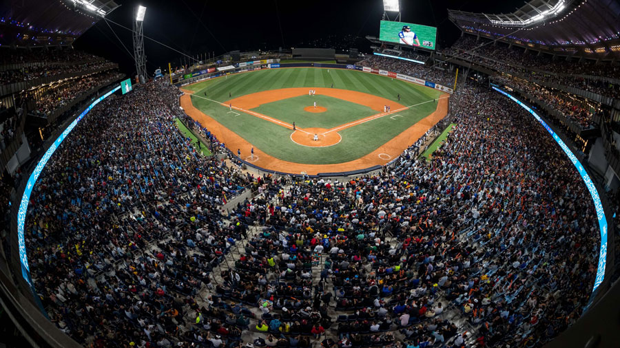 La LVBP se vive en vivo en La Noticia de Hoy: sigue todos los partidos en un solo lugar Estadio Monumental Simón Bolívar de Caracas durante un partido de la LVBP en vivo en La Noticia de Hoy