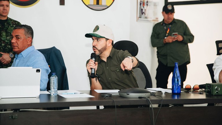 Militarización de Cúcuta: el presidente Abelardo De la Espriella preside un consejo de seguridad en la ciudad
