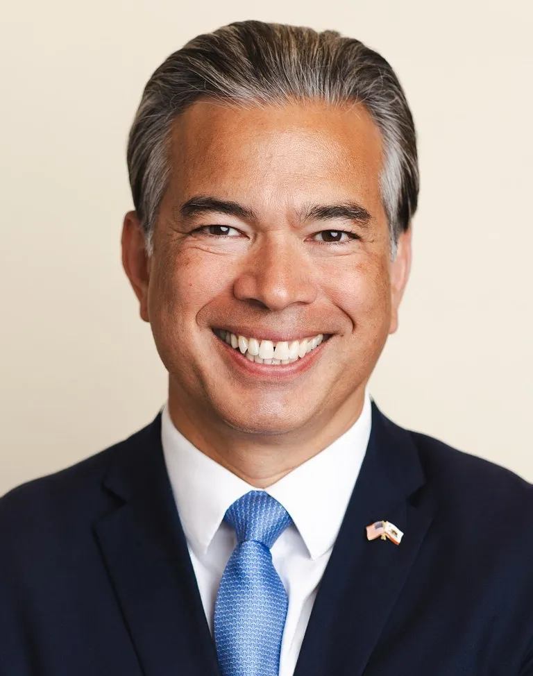 Monitores electorales en California: Rob Bonta, fiscal general de California, en su retrato oficial