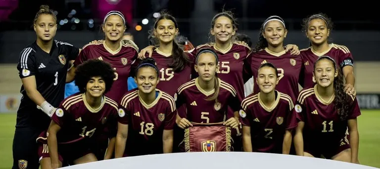 Vinotinto femenina sub-17: formación de la selección venezolana antes de un partido oficial