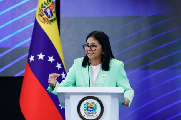Delcy Rodríguez informa un aumento de 8% en la producción petrolera venezolana