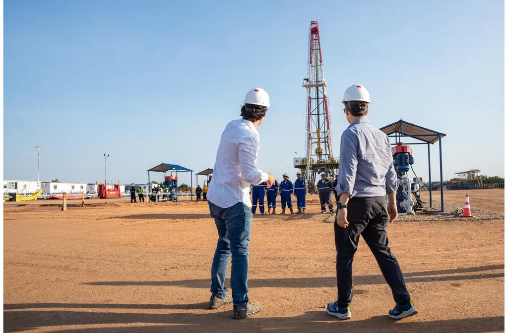 Producción petrolera de Nabep: plataforma de perforación en el bloque Junín 10 de la Faja del Orinoco