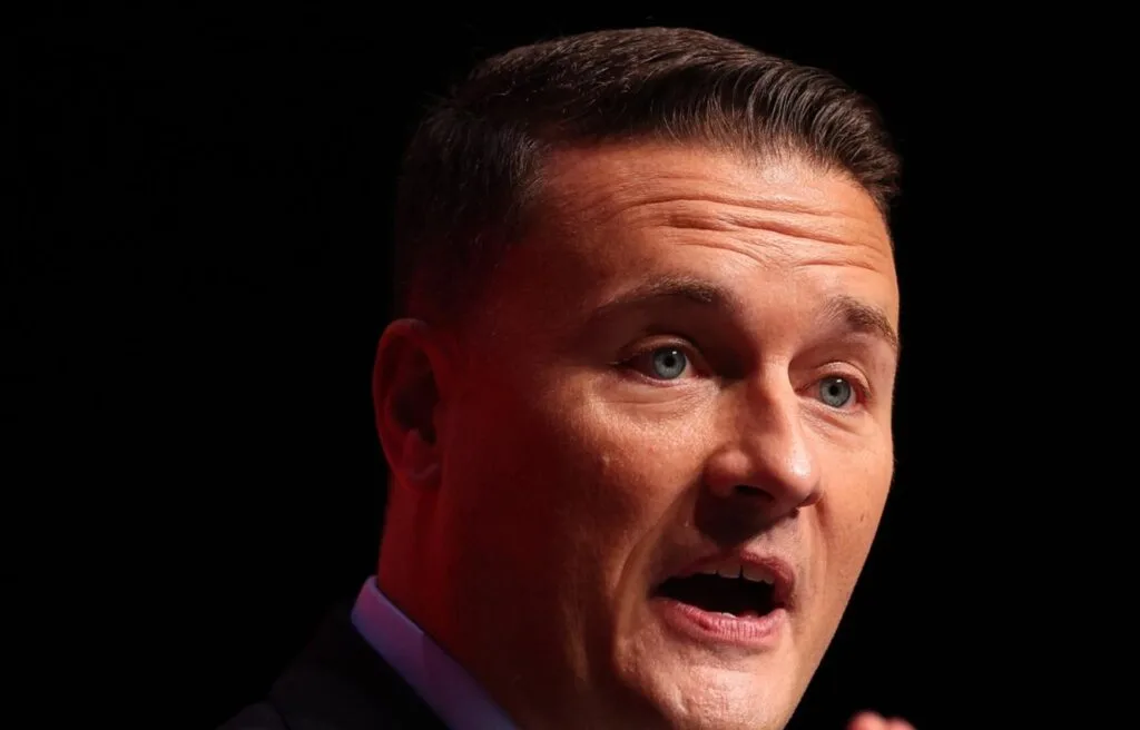 Reino Unido guerra: Wes Streeting, ministro británico de Defensa, en un acto público