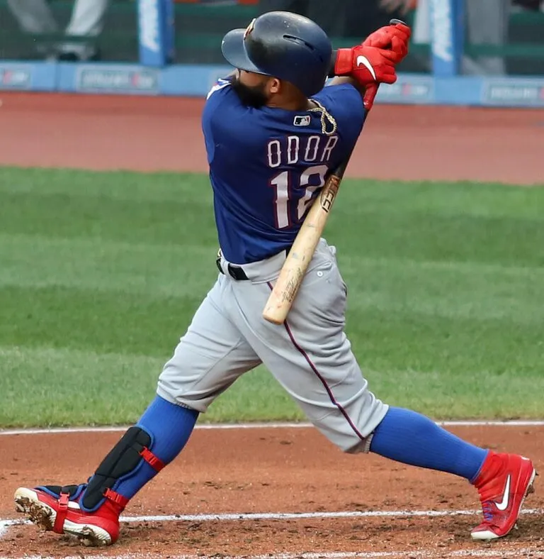 Rougned Odor Magallanes: el infielder venezolano batea con el número 12