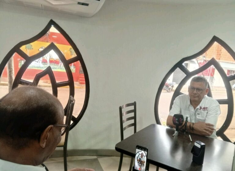 Dirigente de ABP durante el encuentro en Guárico donde se exigió definir la ruta electoral de Venezuela