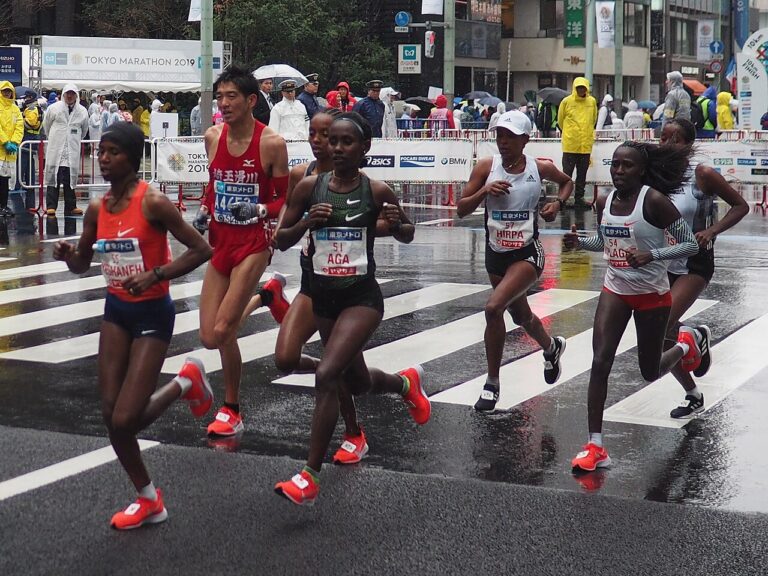 Ruti Aga suspendida por dopaje: la maratoniana etíope con el dorsal 51 AGA en el maratón de Tokio 2019, la carrera que ganó