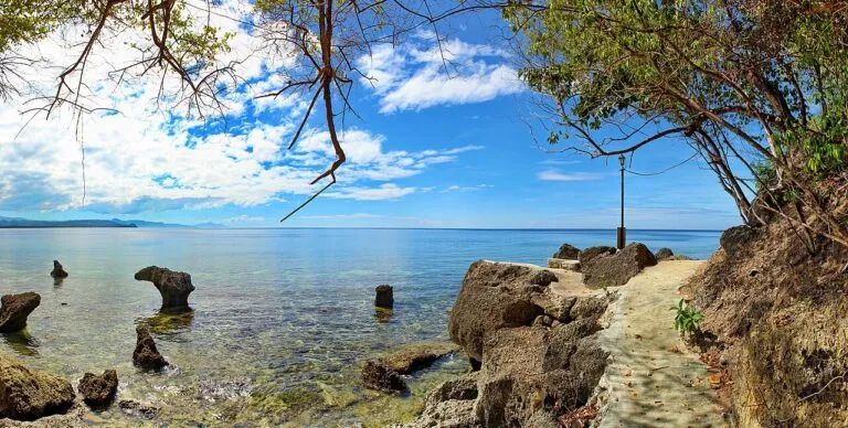 Terremotos en Filipinas: la bahía de Sarangani, en Mindanao, cerca del epicentro de los dos sismos de magnitud 5,1 y 5,4