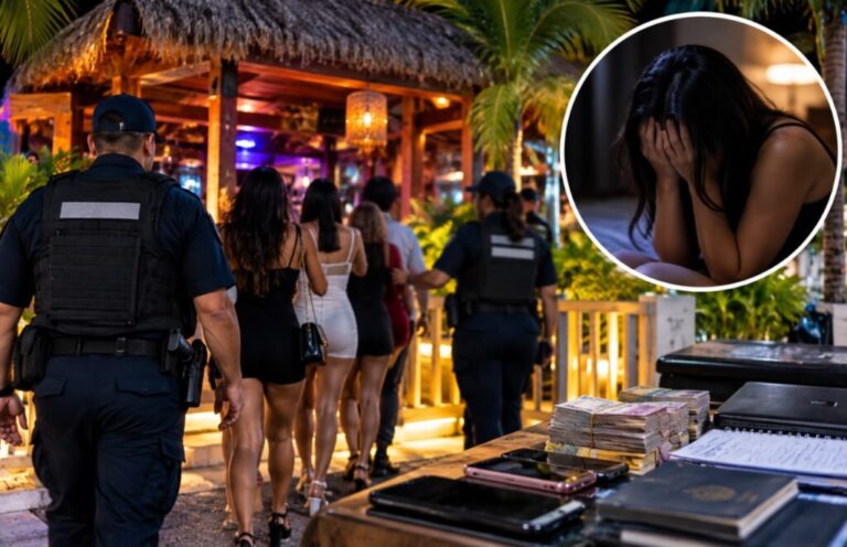 Operativo policial contra la trata de personas en un bar de Sámara, Costa Rica