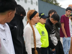 Integrantes del Tren del Llano capturados en Bogotá, en el caso de alias Chachi expulsado de Colombia